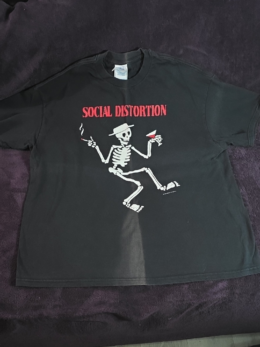 Social Distortion Skeleton Tee